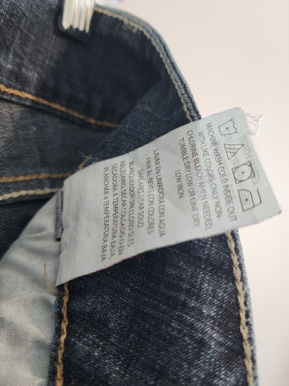 Lee Riders Women's Size 14 Long Relaxed Fit Straight Leg Mid-Rise - Picture 14 of 14